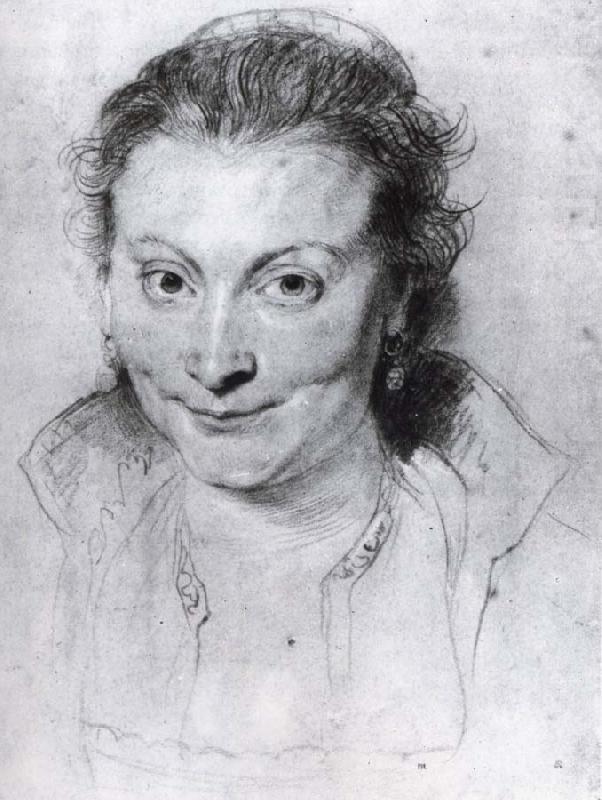 Portrait of Isabella Brant, Peter Paul Rubens